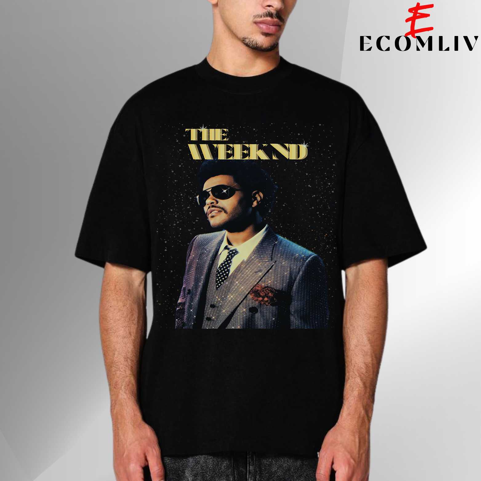 The Weeknd Music T Shirt, Unisex Concert Tee,